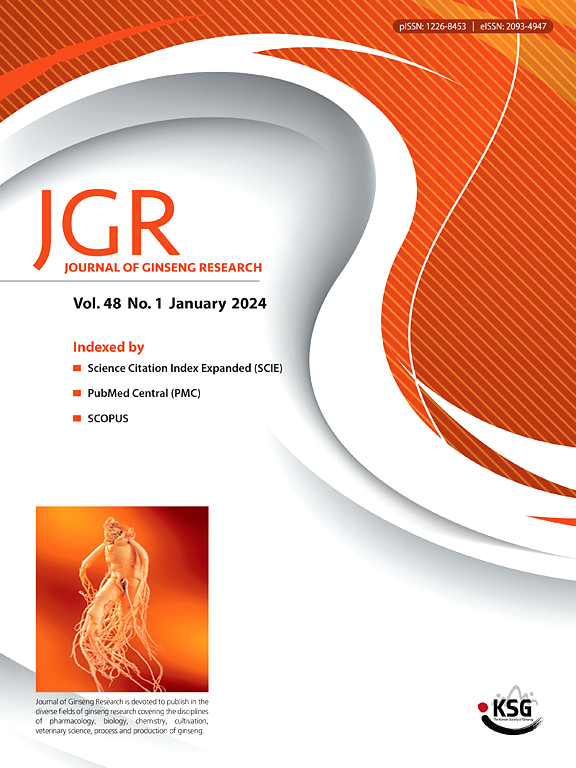 Go to journal home page - Journal of Ginseng Research
